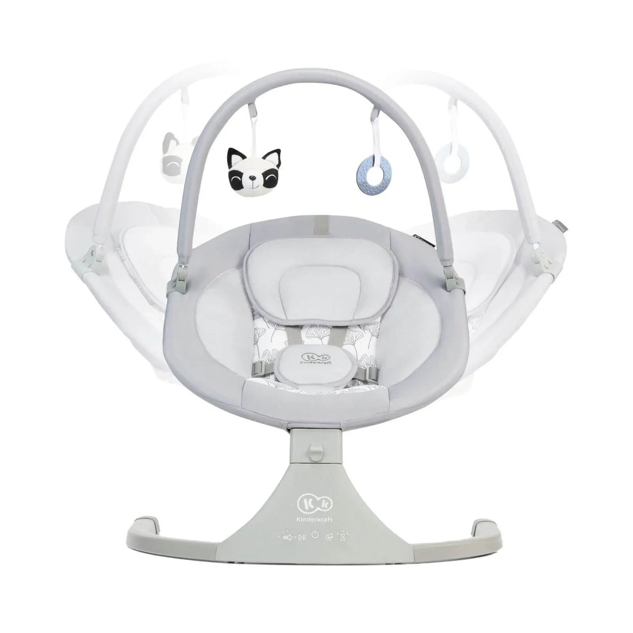 Kinderkraft Luli Swing & Bouncer - Grey - Planet Toys