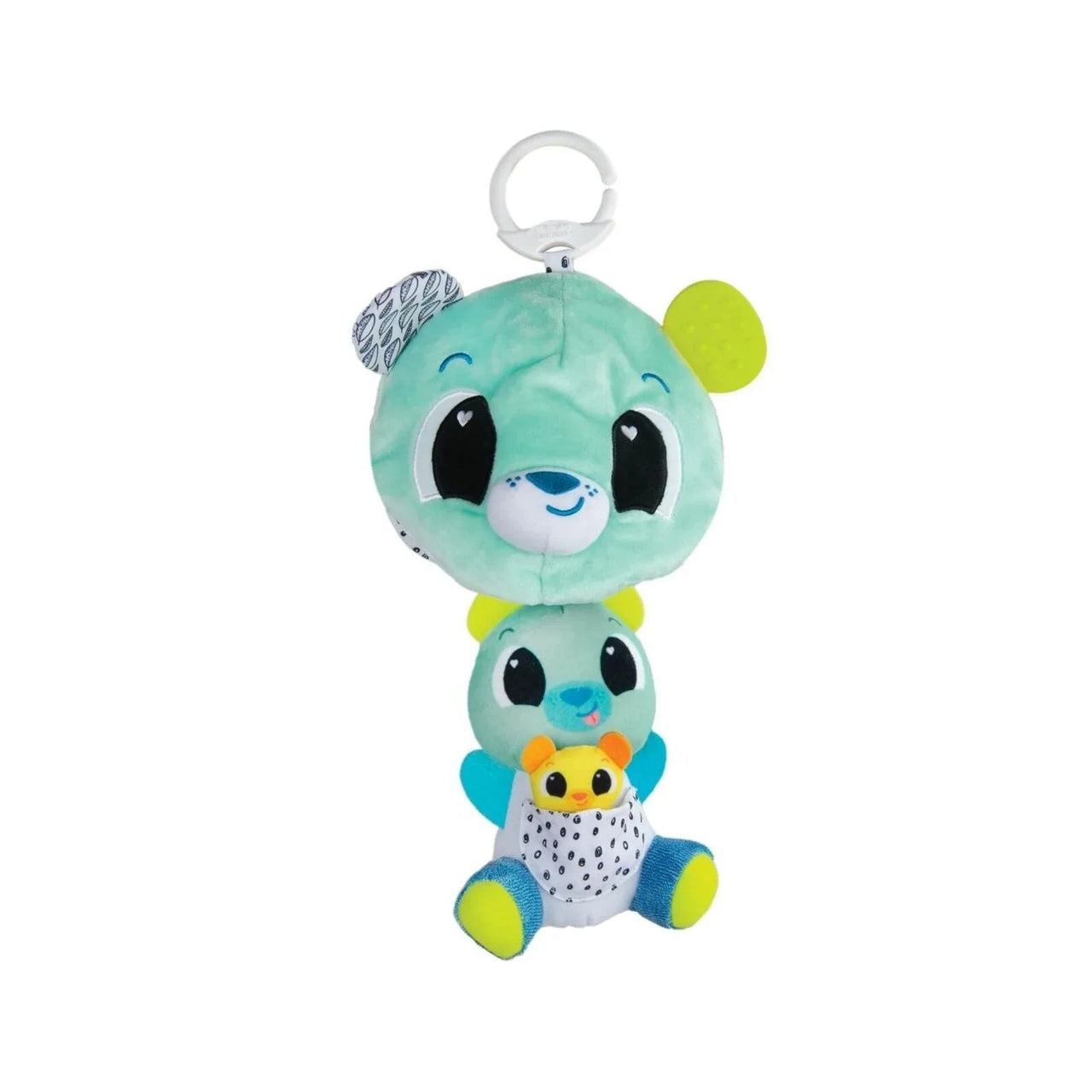 Lamaze 3 - in - 1 Surprise Clip & Go Bear Toy - Planet Toys