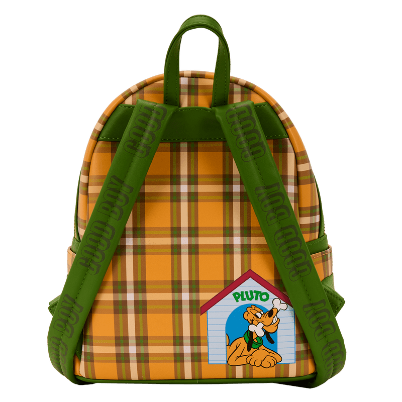 Loungefly Disney Pluto 95th Anniversary Plaid Mini Backpack - Planet Toys
