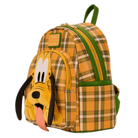 Loungefly Disney Pluto 95th Anniversary Plaid Mini Backpack - Planet Toys