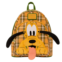 Loungefly Disney Pluto 95th Anniversary Plaid Mini Backpack - Planet Toys