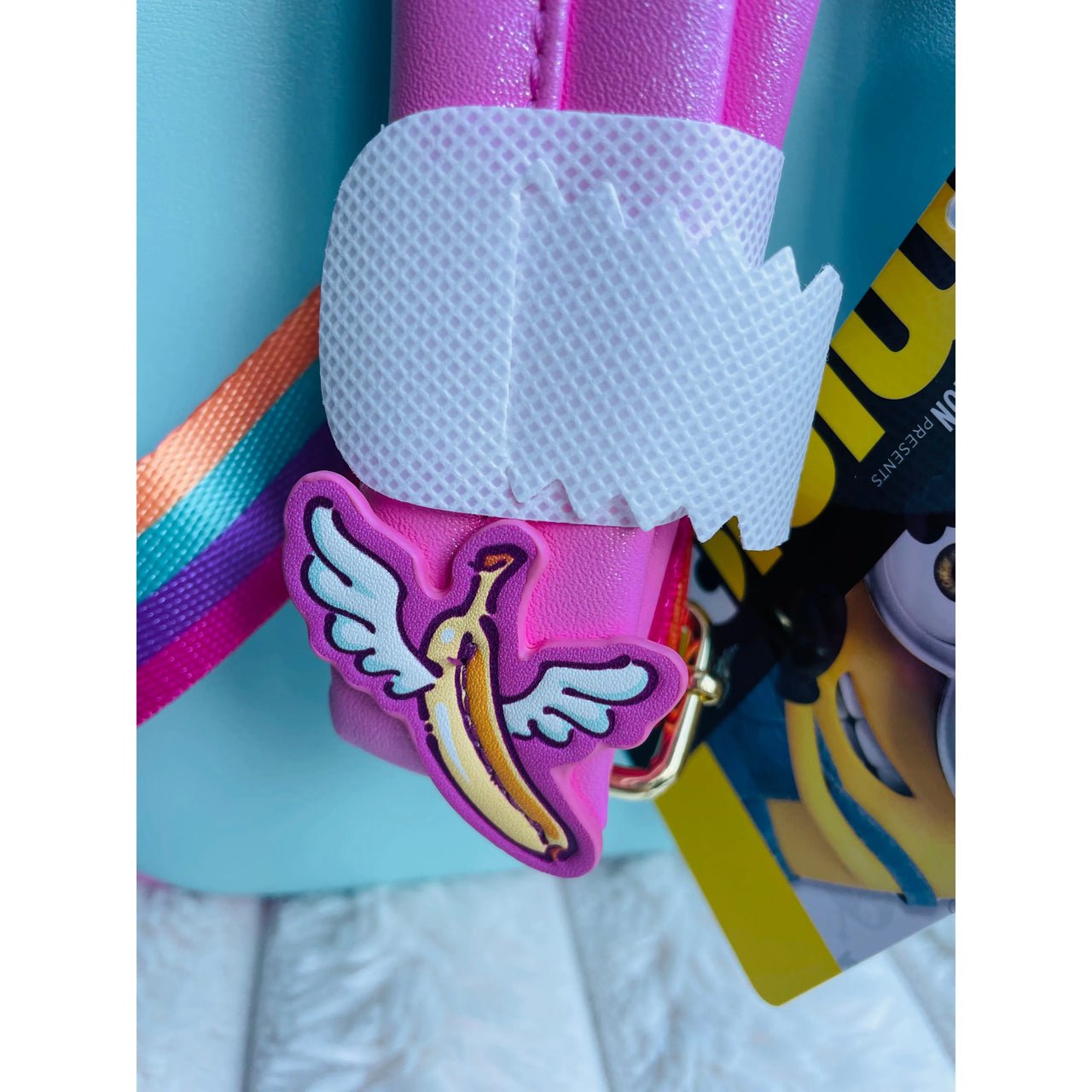 Loungefly Minions Fluffy Unicorn Rainbow Mini Backpack - Planet Toys