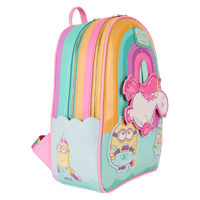 Loungefly Minions Fluffy Unicorn Rainbow Mini Backpack - Planet Toys