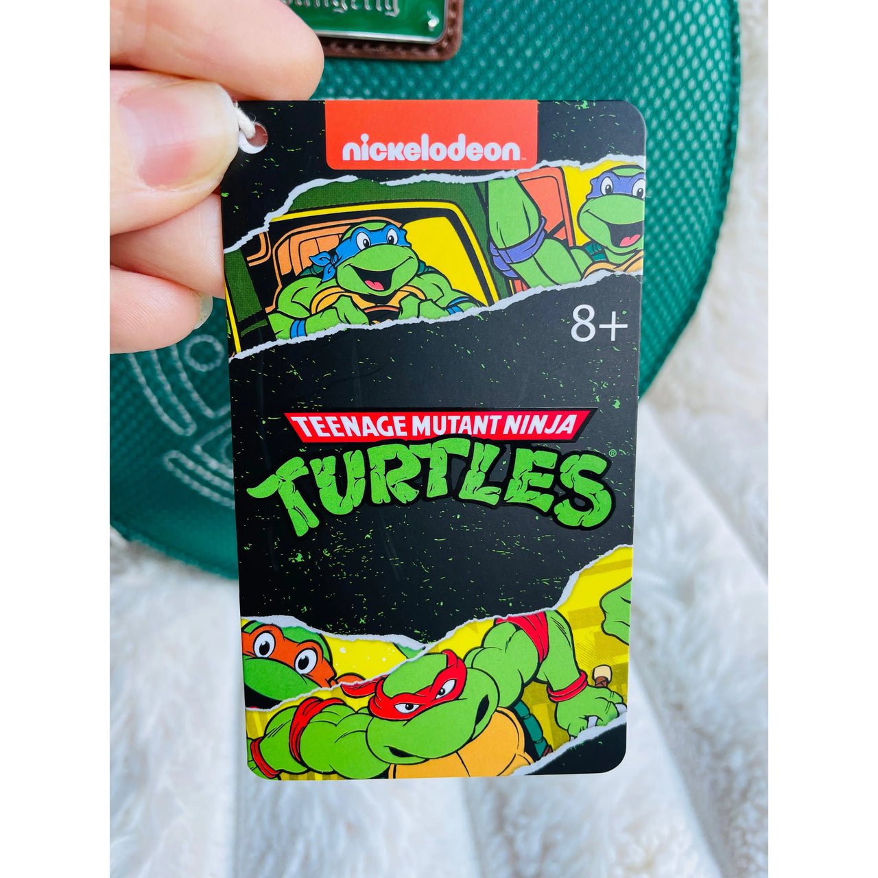 Loungefly Teenage Mutant Ninja Turtles Figural Shell Convertible Mini Backpack & Crossbody Bag - Planet Toys