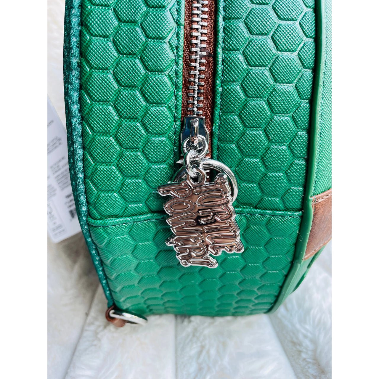 Loungefly Teenage Mutant Ninja Turtles Figural Shell Convertible Mini Backpack & Crossbody Bag - Planet Toys