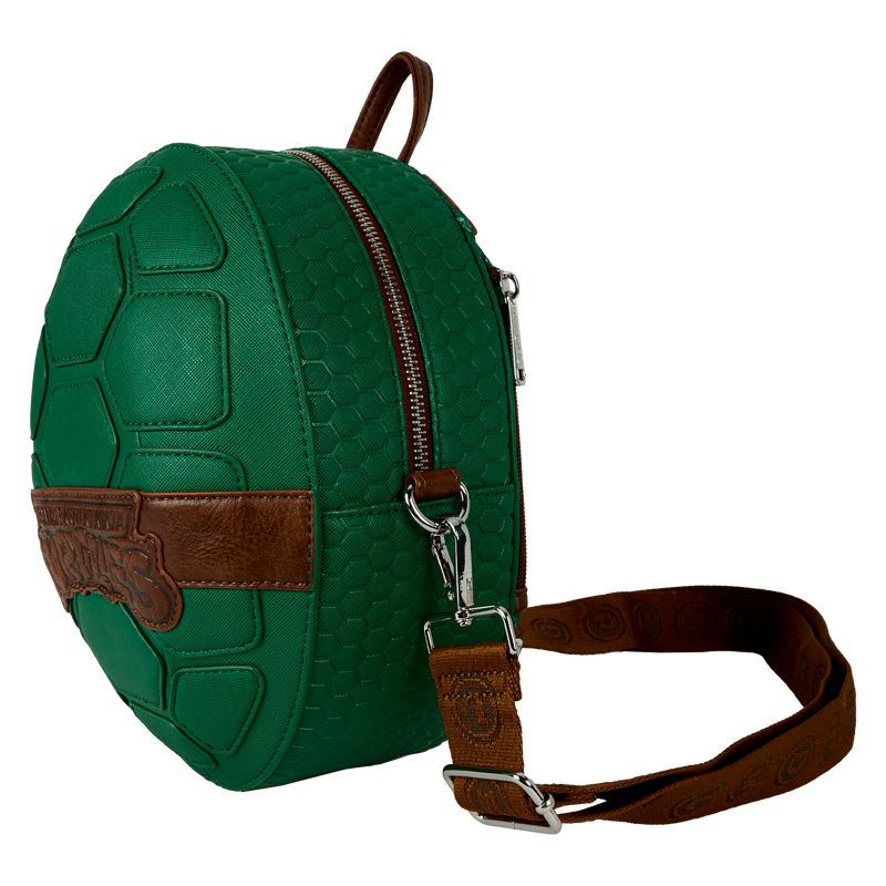 Loungefly Teenage Mutant Ninja Turtles Figural Shell Convertible Mini Backpack & Crossbody Bag - Planet Toys