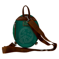 Loungefly Teenage Mutant Ninja Turtles Figural Shell Convertible Mini Backpack & Crossbody Bag - Planet Toys