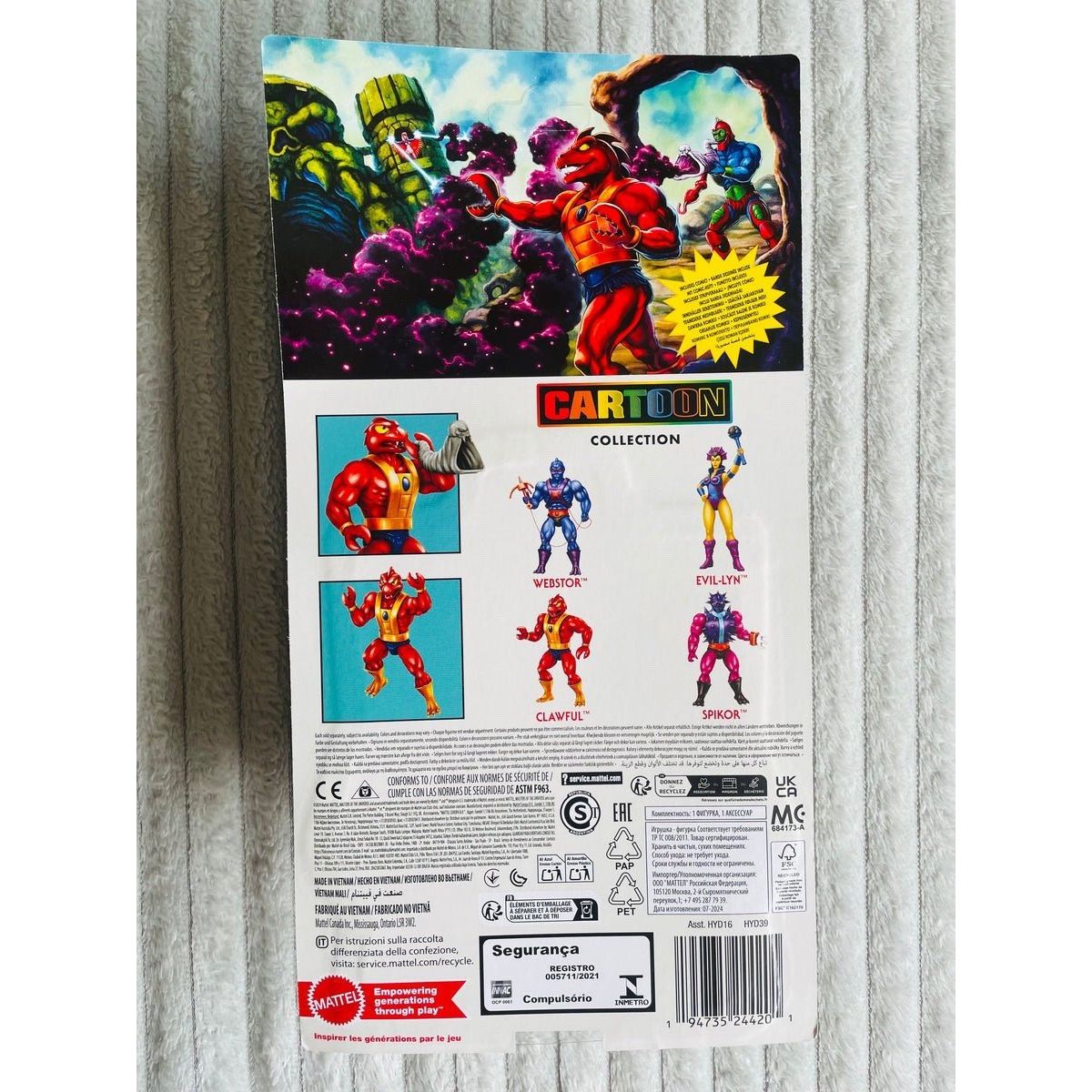 Masters of the Universe Origins Action Figure Cartoon Collection: Clawful 14 cm - Planet Toys