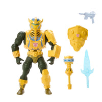 Masters of the Universe x Transformers Action Figure Bumblebee Armor Man - At - Arms - Planet Toys