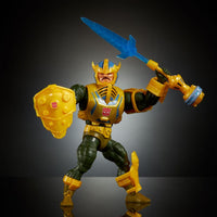 Masters of the Universe x Transformers Action Figure Bumblebee Armor Man - At - Arms - Planet Toys