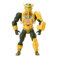 Masters of the Universe x Transformers Action Figure Bumblebee Armor Man - At - Arms - Planet Toys