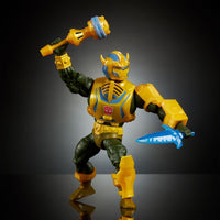 Masters of the Universe x Transformers Action Figure Bumblebee Armor Man - At - Arms - Planet Toys