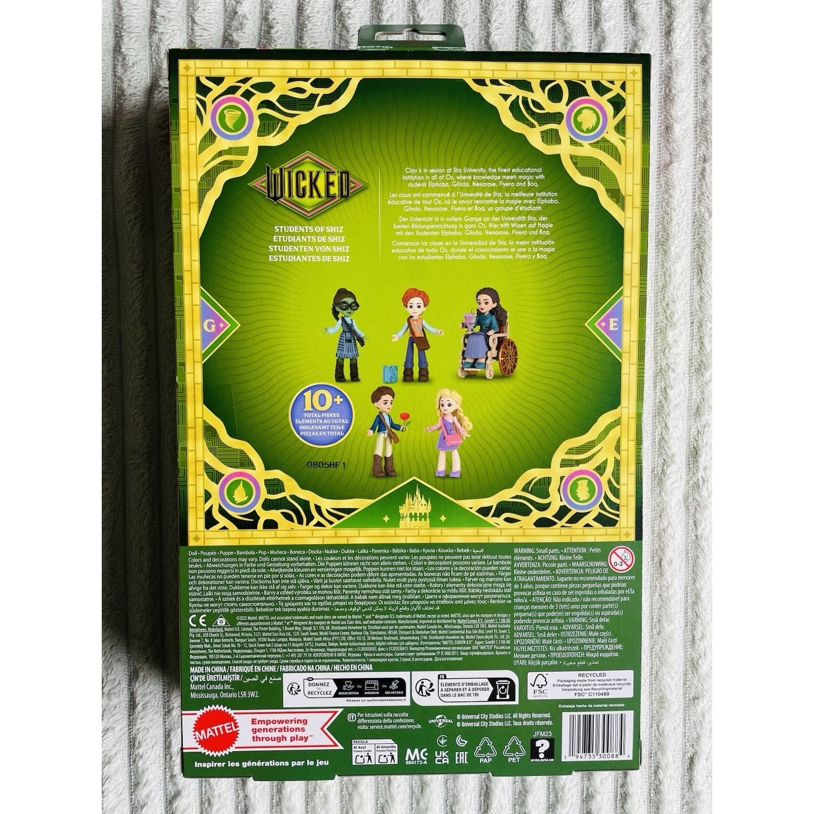 Mattel Wicked Students of Shiz Multipack Mini Dolls - Planet Toys