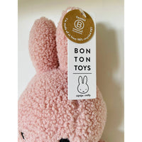Miffy Tiny Teddy Pink Bunny Plush 23cm - 100% Recycled - Planet Toys