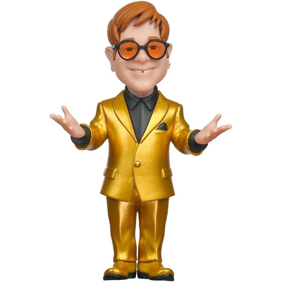 Minix Elton John Gold Suit Figure - Planet Toys