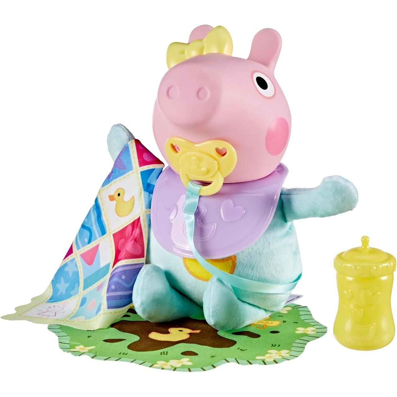 Peppa Pig Interactive Oinks & Snuggles Baby Evie Doll - Planet Toys