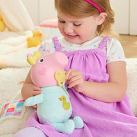 Peppa Pig Interactive Oinks & Snuggles Baby Evie Doll - Planet Toys
