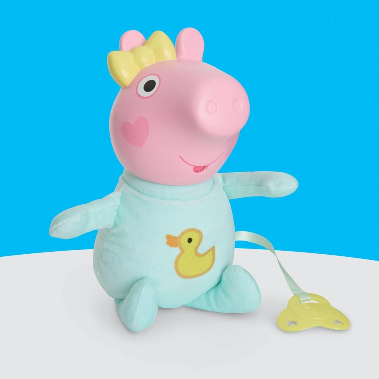 Peppa Pig Interactive Oinks & Snuggles Baby Evie Doll - Planet Toys