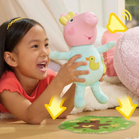 Peppa Pig Interactive Oinks & Snuggles Baby Evie Doll - Planet Toys