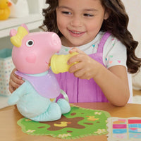 Peppa Pig Interactive Oinks & Snuggles Baby Evie Doll - Planet Toys