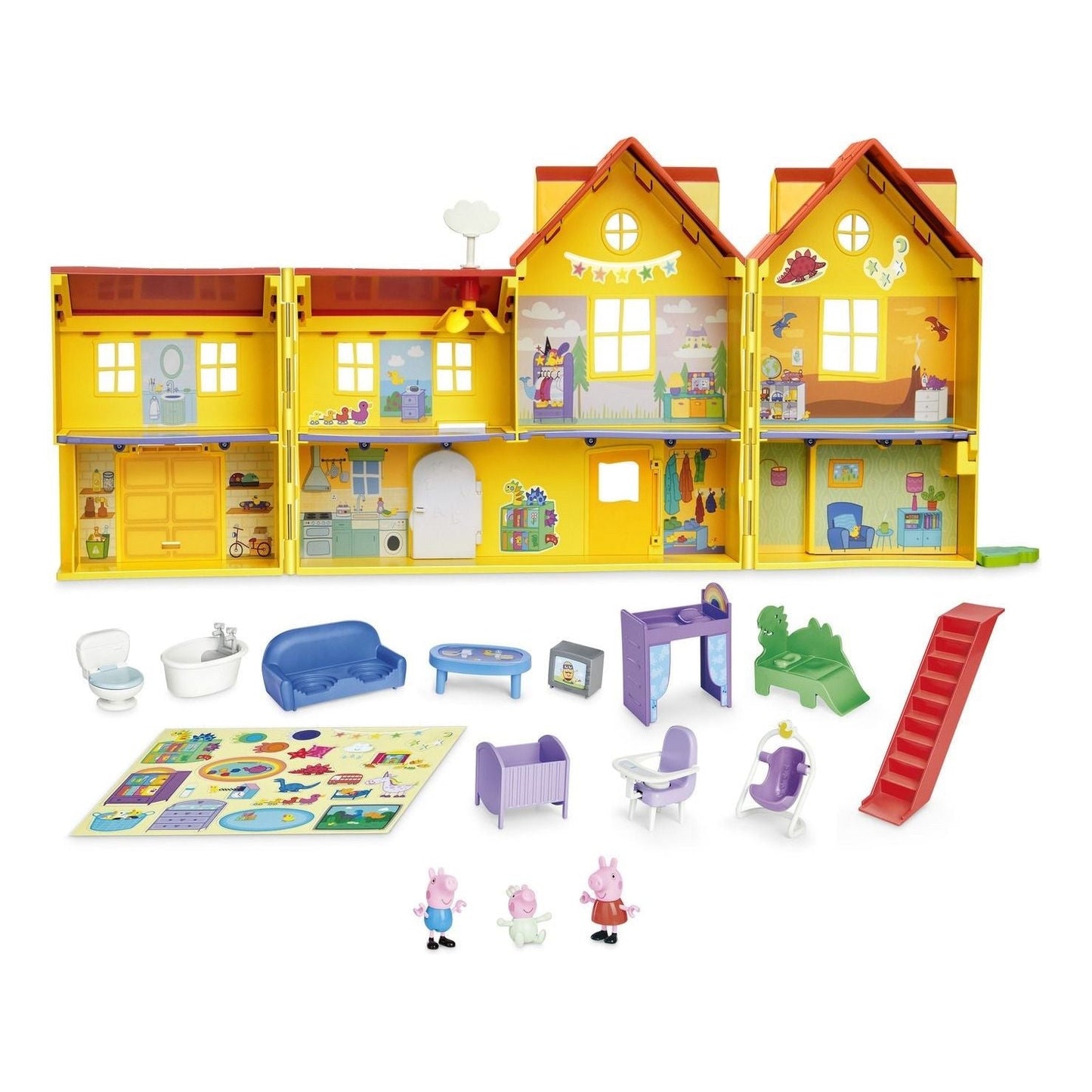Peppa Pig Peppa's Big Family House Playset - Planet Toys
