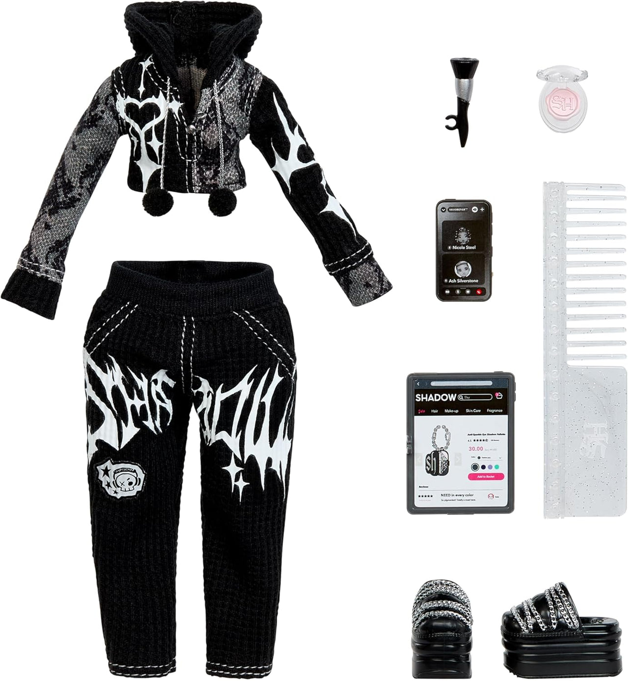 Rainbow High Shadow High Girl's Night Heather Grayson Fashion Doll - Planet Toys