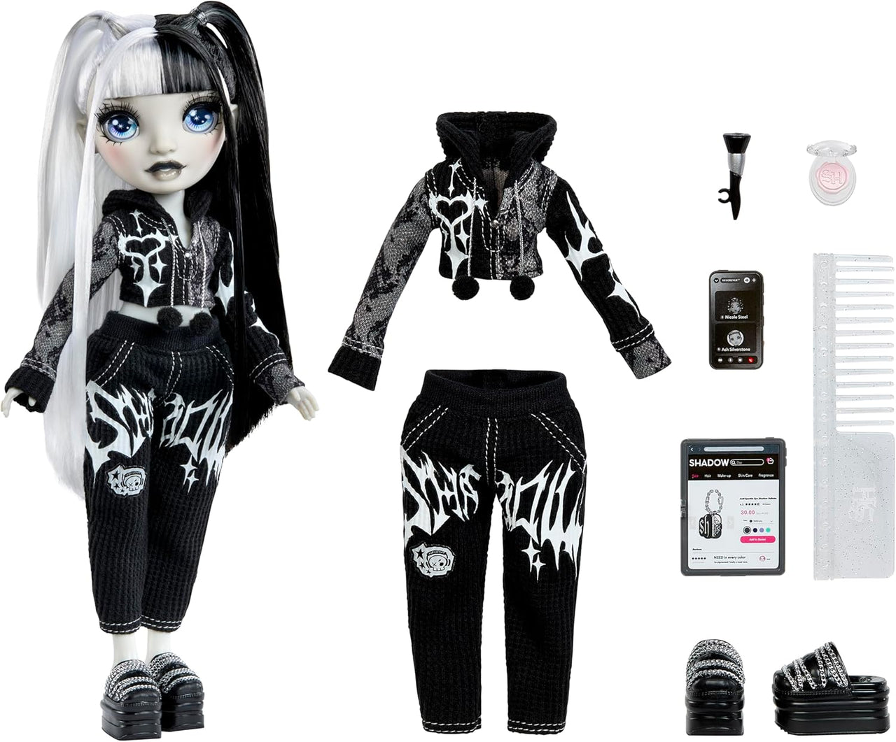 Rainbow High Shadow High Girl's Night Heather Grayson Fashion Doll - Planet Toys