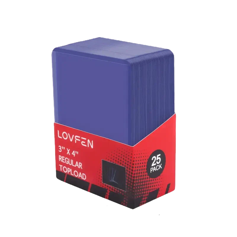 25 PCS Clear Toploader