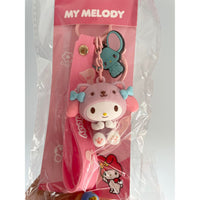 Sanrio Hello Kitty and Friends Animal Series Keychain with Hand Strap - My Melody - Planet Toys
