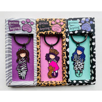 Santoro Gorjuss Keyring in A Gift Box Cat Love - Planet Toys