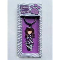 Santoro Gorjuss Keyring in A Gift Box Cat Love - Planet Toys