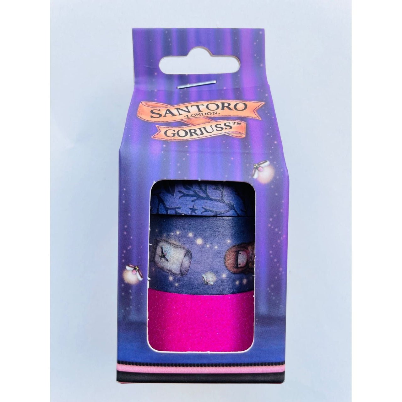 Santoro Gorjuss Paper Tape Set - in the Forest - Purple - Planet Toys