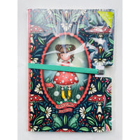 Santoro Gorjuss Set of 2 Stitched Notebooks - Little Mushroom - Planet Toys