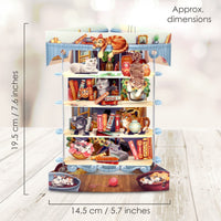 Santoro Swing Card - Cats in the Library - Planet Toys