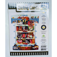 Santoro Swing Card - Cats in the Library - Planet Toys