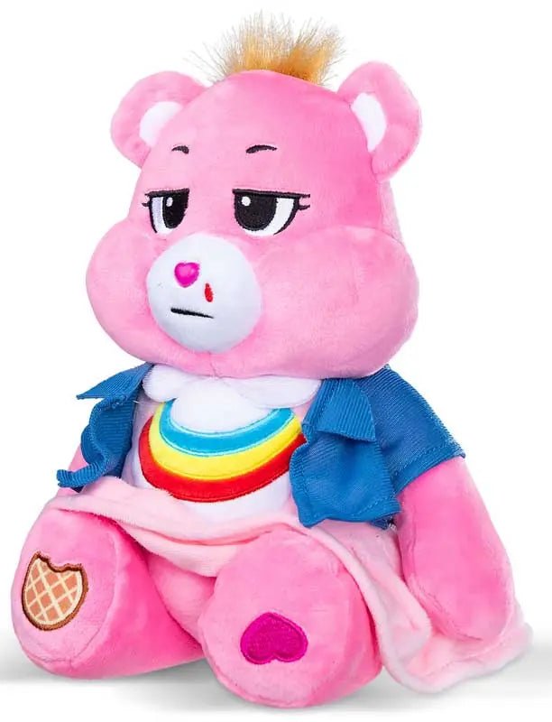 Stranger Things x Care Bears Cheer Bear as Eleven & Grumpy Bear as the Demogorgon Plush 2 Pack - Planet Toys