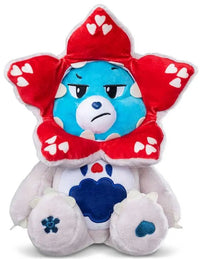 Stranger Things x Care Bears Cheer Bear as Eleven & Grumpy Bear as the Demogorgon Plush 2 Pack - Planet Toys