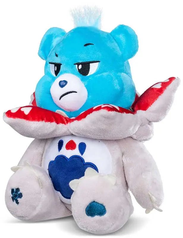 Stranger Things x Care Bears Cheer Bear as Eleven & Grumpy Bear as the Demogorgon Plush 2 Pack - Planet Toys