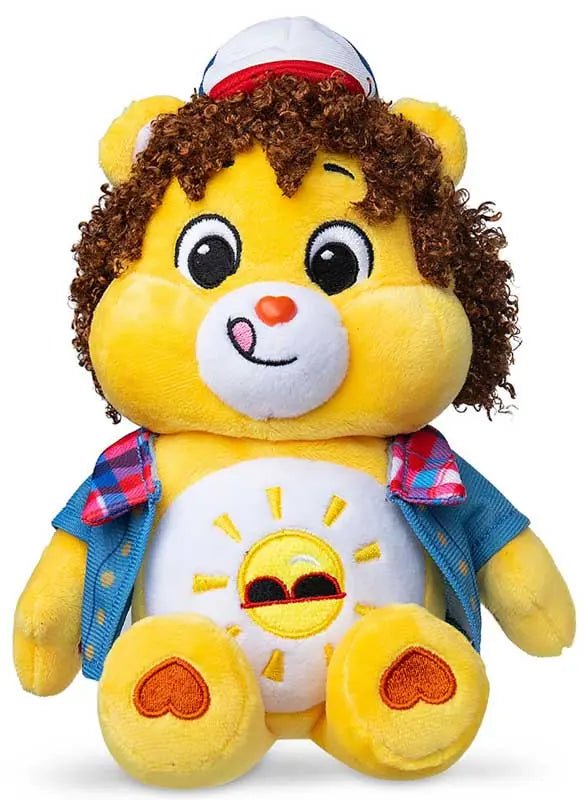 Stranger Things x Care Bears Plush 22cm - Funshine Bear as Dustin - Planet Toys