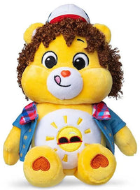 Stranger Things x Care Bears Plush 22cm - Funshine Bear as Dustin - Planet Toys