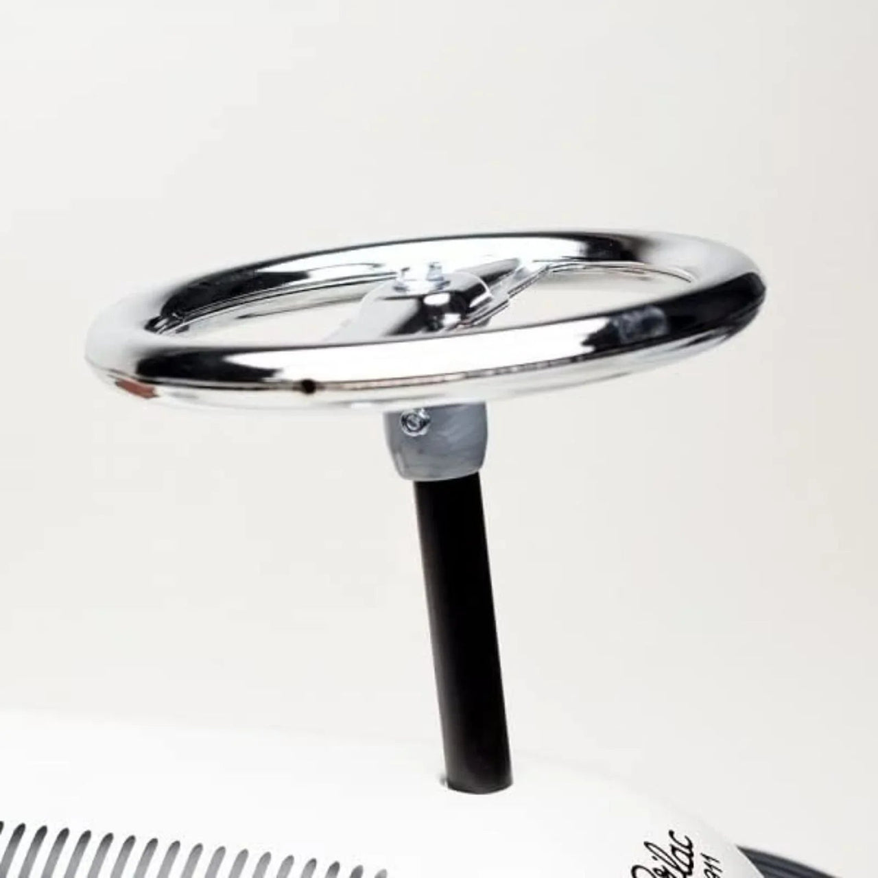 Vilac Ride On Metal Car Toy - Off White - Planet Toys