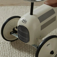 Vilac Ride On Metal Car Toy - Off White - Planet Toys