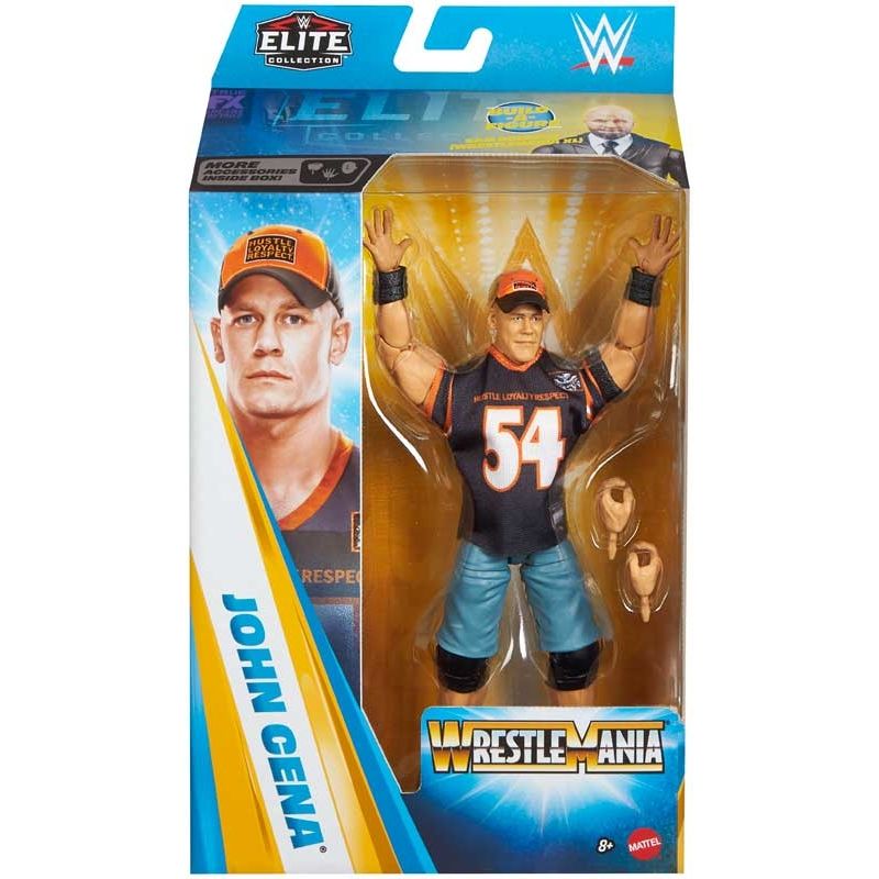 WWE Wrestlemania Elite Collection John Cena Action Figure - Planet Toys