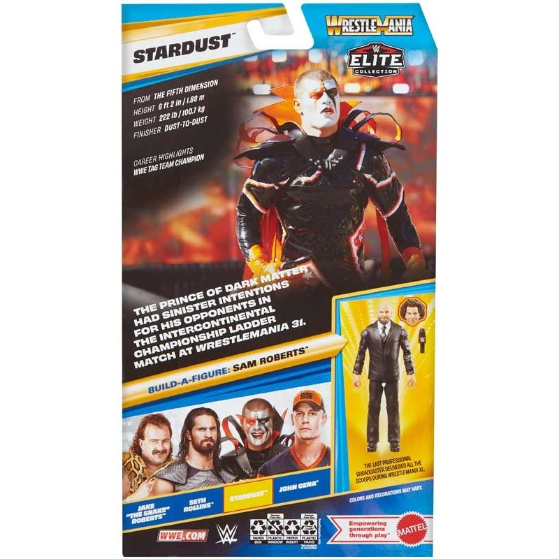 WWE Wrestlemania Elite Collection Stardust Action Figure - Planet Toys