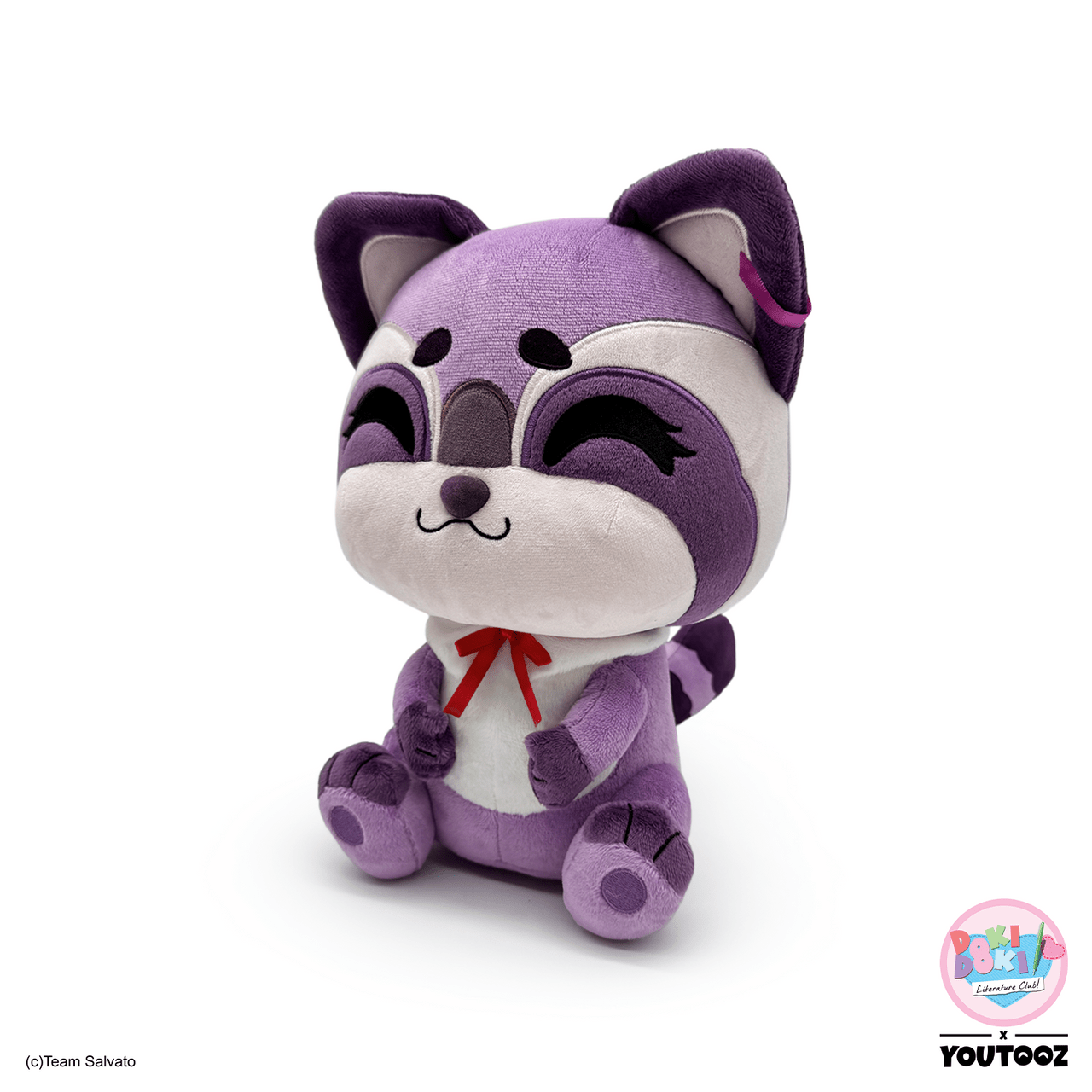 Youtooz - Doki Doki Literature Club!: Yuri's Raccoon Plush 9 Inch - Planet Toys