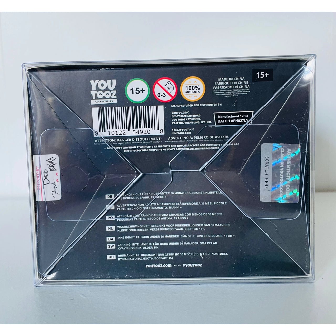 Youtooz Five Nights at Freddy's 27 Haunted Foxy Vinyl Figure - Planet Toys