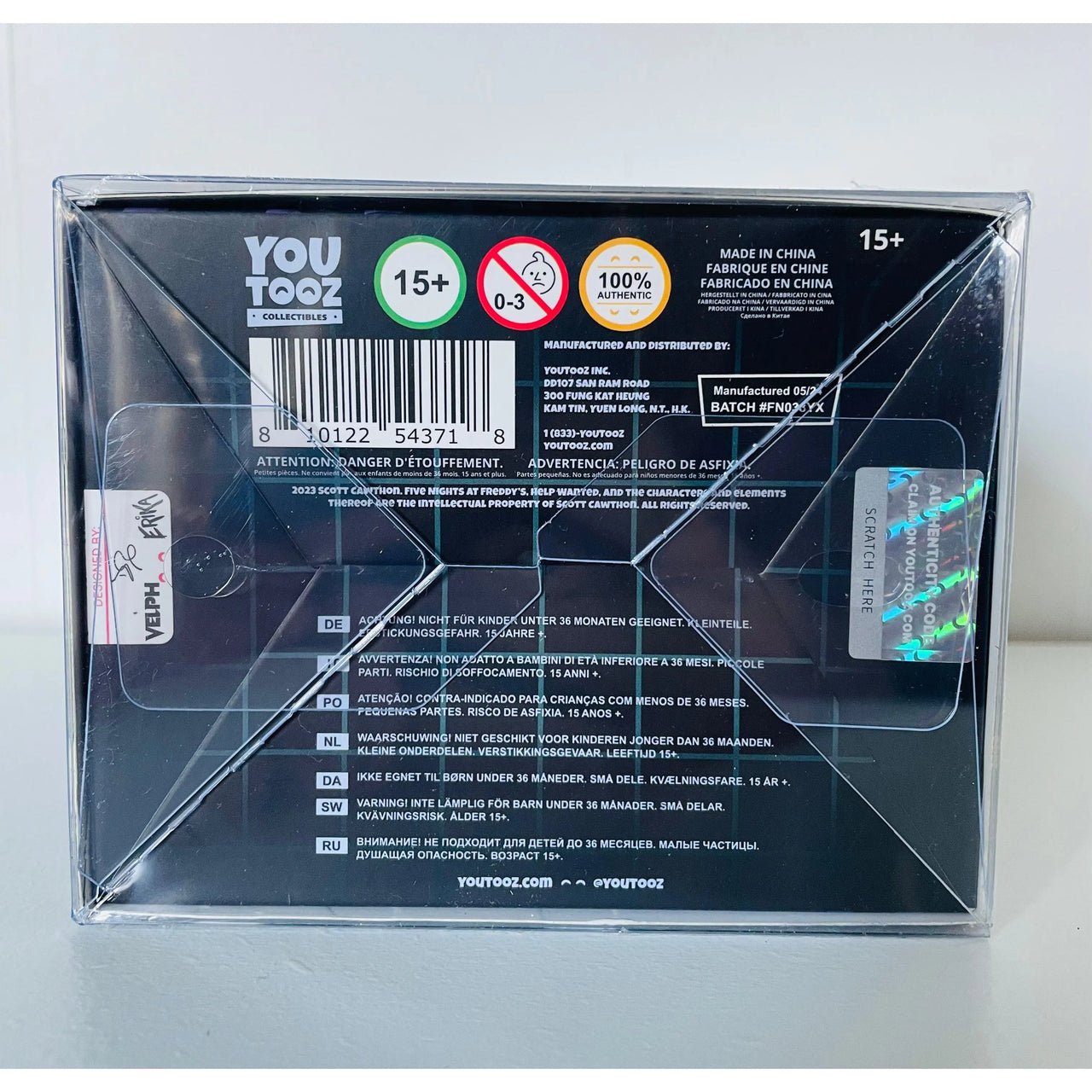 Youtooz Five Nights at Freddy's 38 Shadow Mangle Vinyl Figure - Planet Toys